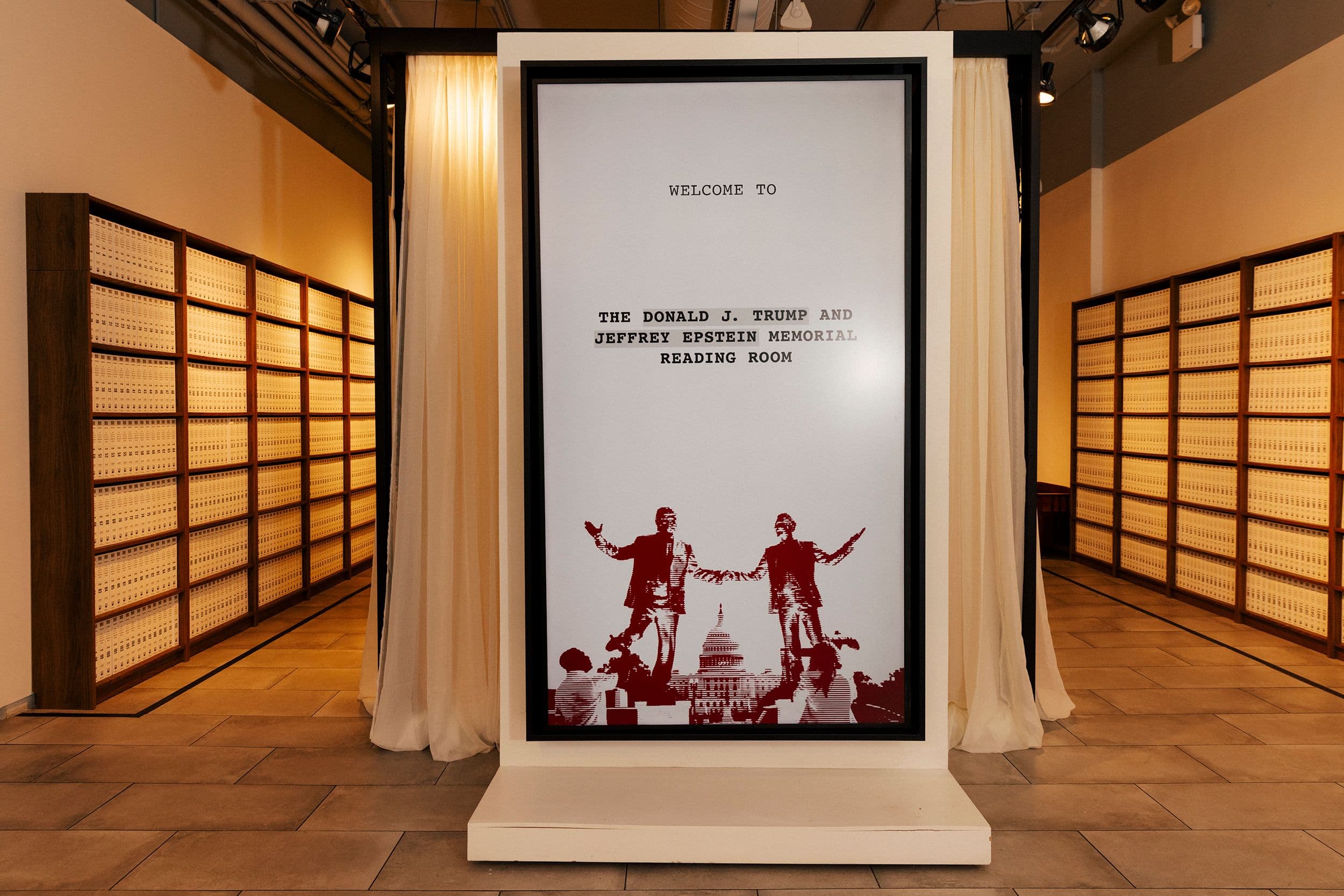 A Library Dedicated Solely to the Epstein Files Is Opening in New York